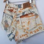 BDG Urban Outfitters Graphic Print Pitched Waist Short Size 27 Photo 5