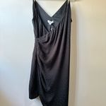 Cushnie x Target Black Leopard Cheetah Jacquard Asymmetrical Dress Size 6 Animal Photo 9