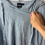 Blue Mono b Relaxed Fit Sweatshirt Size S Cropped Hoodie Photo 4