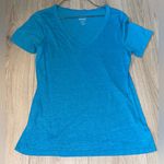 Old Navy  Blue Fitted Short Sleeve Tee shirt top Photo 0