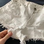 BDG White Jean Shorts  Photo 4
