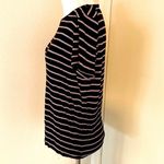 Heart & Hips Womens T-Shirt Stripe Short Sleeve Pullover SZ XL Photo 5