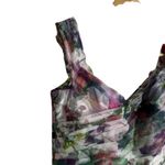 Marchesa Notte Floral Off Shoulder Appliqué 3D Formal Evening Gown Size 14 White Photo 8