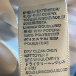 Rebecca Minkoff Striped Silk A Line Mini Skirt Size 2 Black White Photo 7