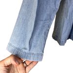 Madewell ‎ Denim Puff-Sleeve Swing Womens Shirt Tie Back Size Medium Blue Photo 4