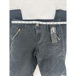 EXPRESS Jeans Size 0R Womens Black Legging Pants Stretch Mid Rise Zipped Pockets Photo 7