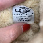 UGG  Australia Size 6 Boots Classic Short Beige Suede Leather Sheepskin Women’s Photo 2