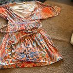 Mara Hoffman  xs colorful palms print dress Photo 4