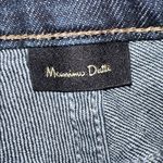 Massimo Dutti  High-Waist Straight Leg Cropped Confort Jeans Dark Blue Size 4 Photo 8