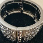 Lia Sophia  Hematite & Charcoal Crystals adjustable bracelet NWOT Photo 1