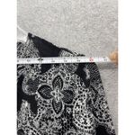 Nectar Clothing  Women's Romper Black Shorts Small Long Sleeve Sheer Surplice Photo 12