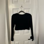 Offline by Aerie Cropped Cardigan/Long sleeve size XS Black Photo 3