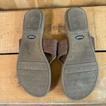 Dr. Scholls Dr. Scholl’s Womens Brown Woven Resonate Flat Thong Sandals Sz 8.5 Photo 1
