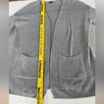 Wild Fable  Light Gray Oversized Balloon Sleeve Cardigan Sweater Size Large Photo 8