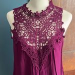NWT! Grape Wine Cotton Dress 🍇 Purple Size M Photo 1