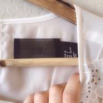 H&M Ivory Beaded Babydoll Dress Photo 3