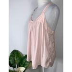 Gap 🌸3/$15🌸 . Pink Babydoll Criss Cross Back Flowy Dainty Summer Tank Top M Photo 2