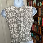 Commando  Faux Snakeskin Bodysuit Size Medium with Thong Back Photo 4