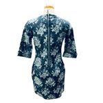 Gap Denim Short Floral Shirt Dresses Size Photo 3