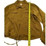 A New Day  Size Large Blazer Jacket Soft Fabric Collared Top Shirt Zip | 16-250 Photo 5