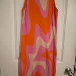 Wild Fable GUC Wild & Fable Orange and Pink Patterened Knit Tank Dress Y2K style Photo 1