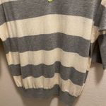 Gap  Striped Wool Blend Dolman Sleeve V-Neck Sweater Size L New W/O Tag Photo 7