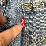 Levi's 501 Premium Skinny Medium Wash Distressed Jeans Photo 8