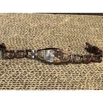 Source Unknown Women's Fashion Watch Metallic Brown Working New Battery Photo 2