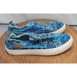 blowfish  Malibu Play Turquoise Tie Dye Denim Shoes Women's Size 6.5 #ZS-0061 Photo 1