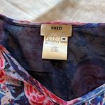 Jean Paul Gaultier | Fuzzi floral bell sleeve mesh top Pink Size M Photo 3