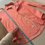 Frank & Eileen Italian Woven Cotton Women's Pink Herringbone Shirt Size XS Photo 10