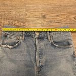 AGOLDE Riley Button Fly High Rise Straight Fit Distressed Jeans Women's size 29 Photo 6