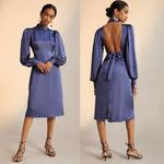 Anthropologie  Hutch Open-Back Midi Dress Size 2 NWOT Photo 1