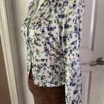 ZARA  Satin Button Front Blouse. Size L  Photo 9