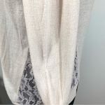 Rebecca Taylor Wool Blend Lace Panel Sheer Knit Sweater Photo 5