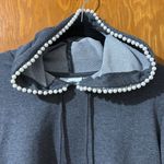 Charter Club  Gray Pearl-Trimmed Top Photo 1