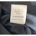 Vintage Icelandic Design Wool Blend Zip Up Lined Sweater Jacket Womens Black S Photo 9