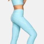 Outdoor Voices  7/8 Warmup Legging Pool Blue Photo 0