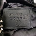 BLANK NYC Silver Sequin Bomber Jacket in Black Light NEW Photo 9