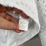 Lilly Pulitzer  Roca Resort White Eyelet Lace Long Sleeve Cropped Top 0 Photo 7