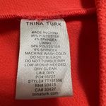 Trina Turk  Women's Jurnee Ruffle Cold Shoulder Dress Size 6 Photo 5