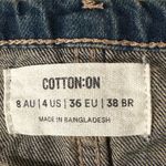 Cotton On Denim Jean Blue Maxi skirt US Size 4 Photo 4