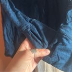 Iguana Merino Wool Quarter Zip Pullover Sweatshirt Thumbholes Teal Blue Size‎ XS Photo 5