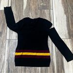 SEEK the Label  ribbed blavk cold shoulder top Photo 4