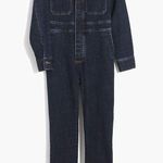 Madewell Denim Slim Coverall Jumpsuit Size 4 Worn Once Like New Sold Out On Site Photo 2