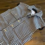 Current/Elliott  The Sleeveless Jumpsuit Mini Dress Striped Utility Cargo Pocket Photo 8