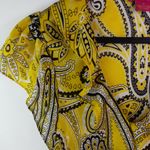 Sunny Leigh  M Black Gold Ruffle Top Photo 5