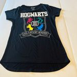 Harry Potter‎ Hogwarts School of Witchcraft and Wizardry women's size large L Black Photo 0