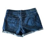 Abercrombie & Fitch Abercrombie Fitch Shorts Womens Size 28 Blue Denim Cuffed Hem Button Fly Casual Photo 1