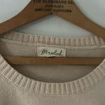 Marled cozy sweater size XL w/stripes & side detail. Wide sleeves. Priced 2 sell Red Photo 1